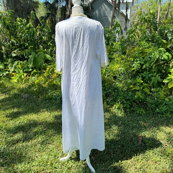 Victoria’s Secret Gold Label Union Made 1970s Peignoir Bridal Set Size Small - Picture 5 of 16